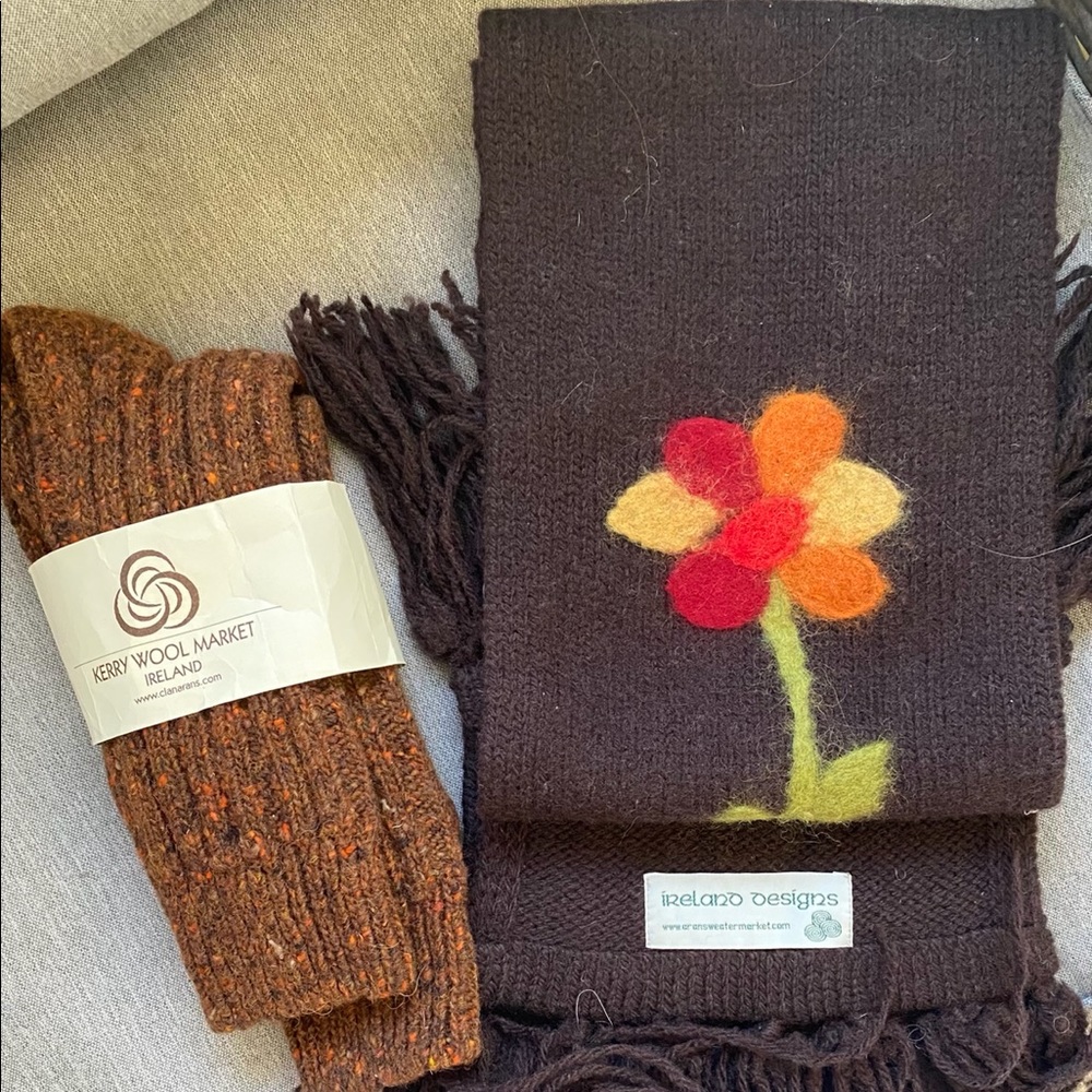 Wool Scarf and Sox